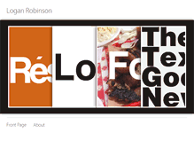 Tablet Screenshot of loganrobinson.com